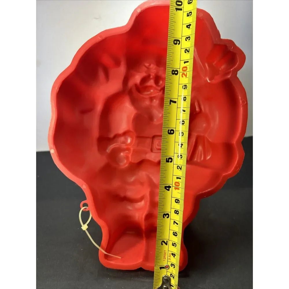 Plastic Santa Jello/Fruit‎ Mold